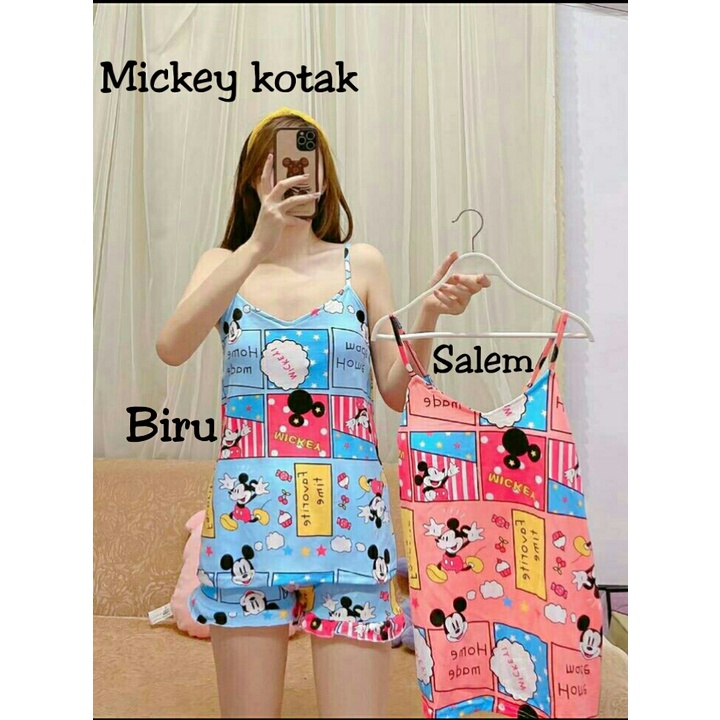 RAINBOW - BAJU TIDUR DEWASA HP IMPORT SEXY SINGLET MOTIF PART 2