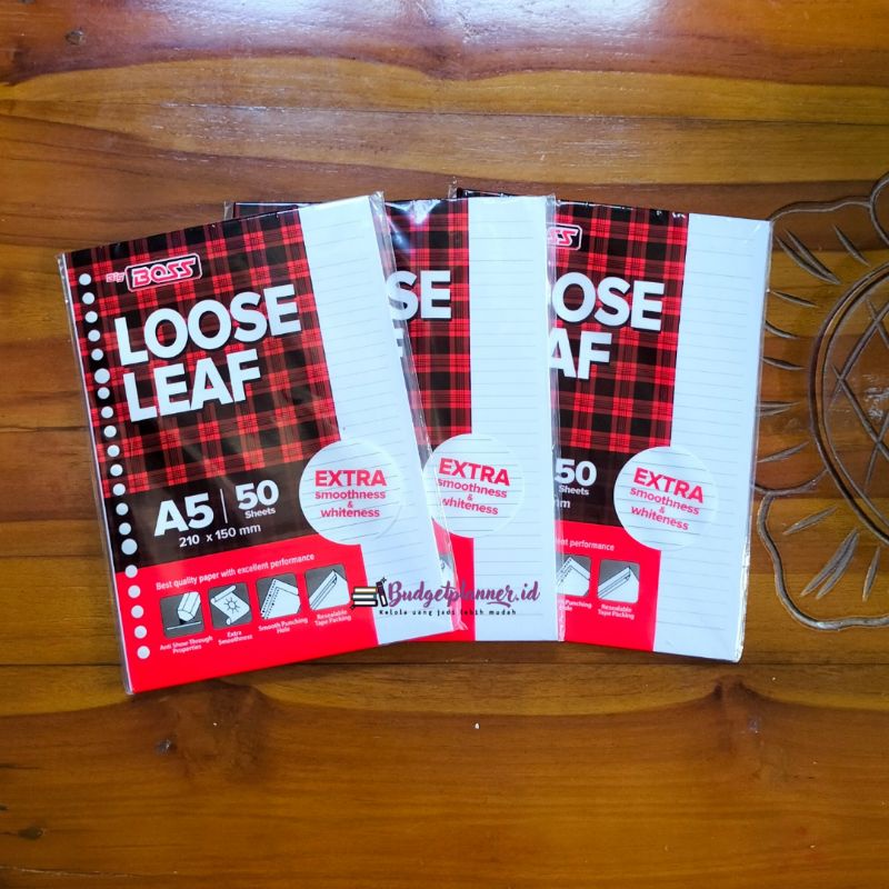 

Loose leaf garis A5