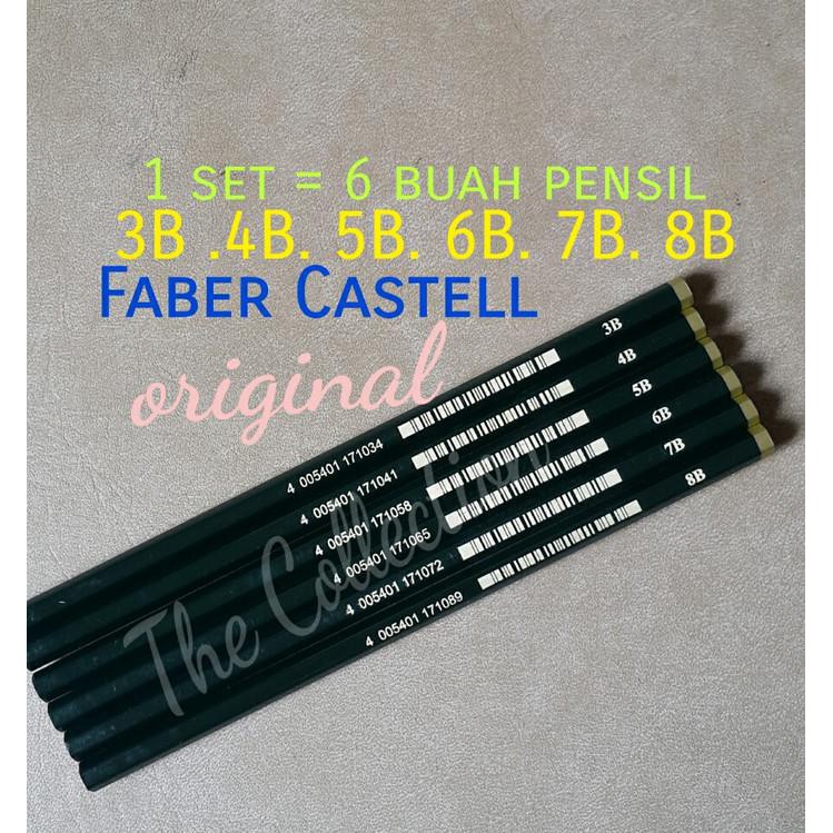 

Art / Ready Atk235Fc (1 Set=6 Pensil) Pro 8B 7B 6B 5B 4B 3B Sketsa Faber Art