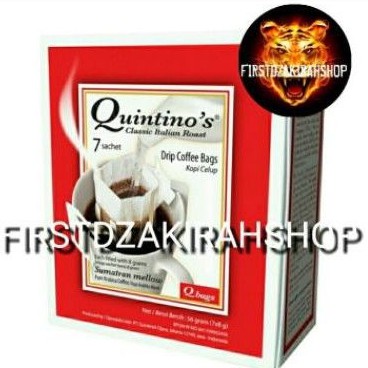 

quintino's drip coffe bag sumatran mellow 7x8gr