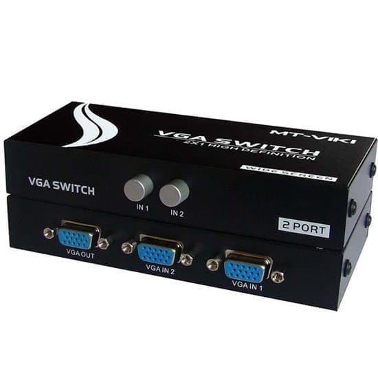 VGA SWITCH 2 PORT / SWITCHER VGA (2 INPUT 1 OUTPUT)