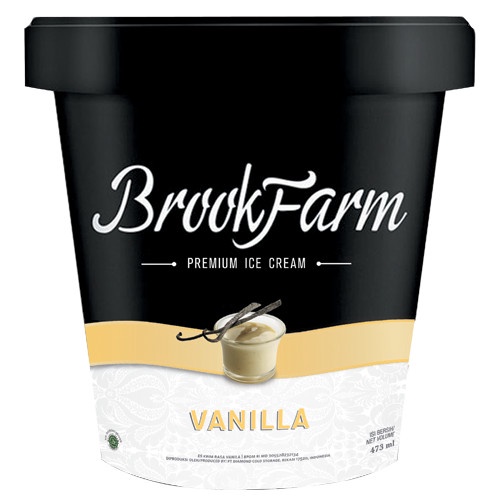 

Es Krim BrookFarm Vanila/BrookFarm Ice Cream Vanilla 473 Ml