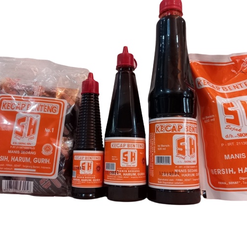 

Kecap kental manis sh benteng refill botol sachet 620ml semua varian