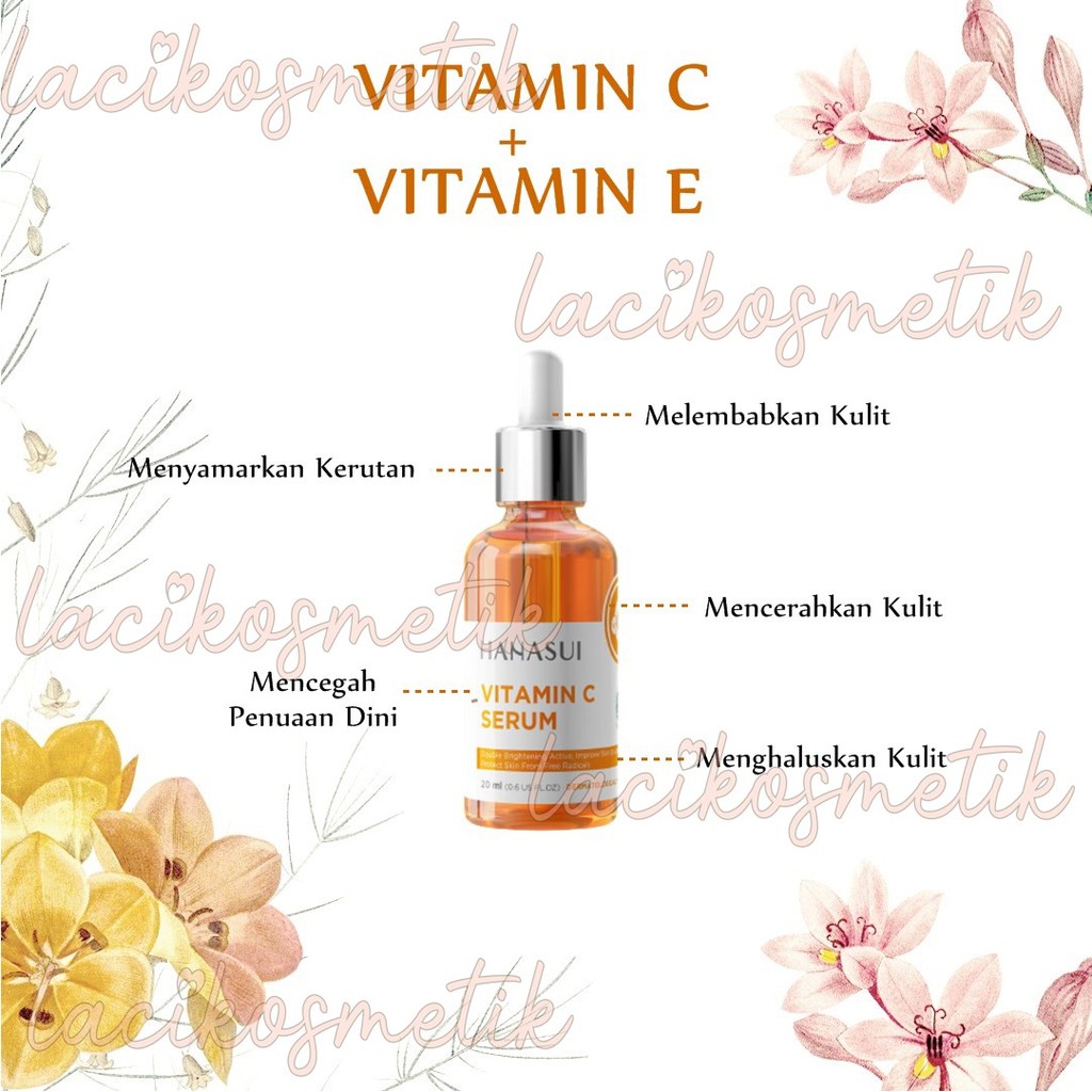 ✨LACIKOSME✨ [HANASUI SERUM VIT C] Serum Vitamin C BPOM Jaya Mandiri