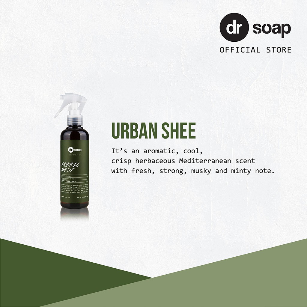 DR SOAP FABRIC MIST 230ml [ URBAN SHEE ]