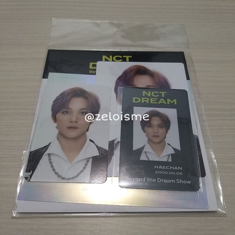 ID CARD BEYOND LIVE HAECHAN NCT DREAM