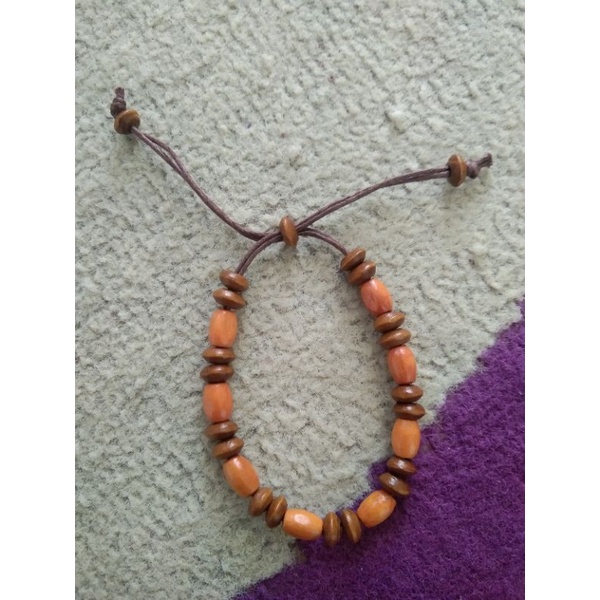 Gelang Serut Etnik Kayu