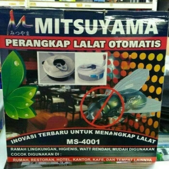 Perangkap Lalat Ototmati - Jebakan Lalat Listrik Mitsuyama MS-4001