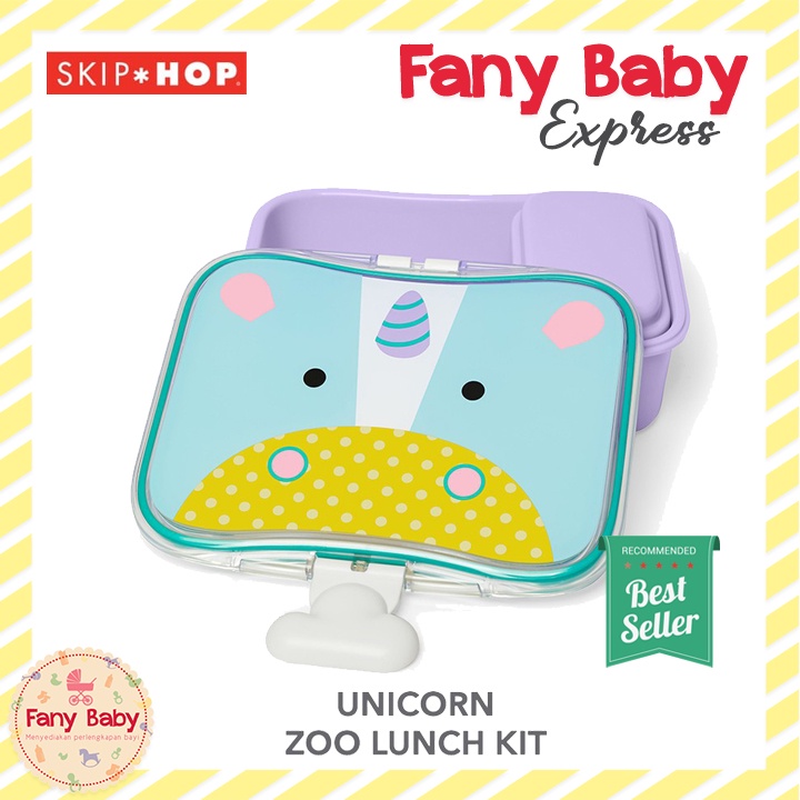 SKIP HOP ZOO LUNCH KIT ENSEMBLE POUR LE DINER 700ML