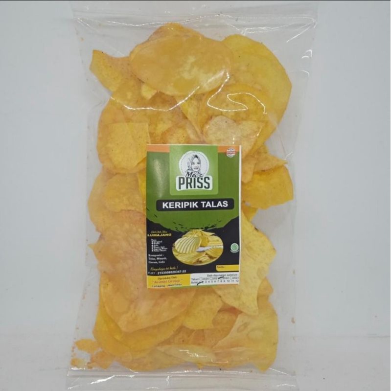 

keripik talas priss 125g