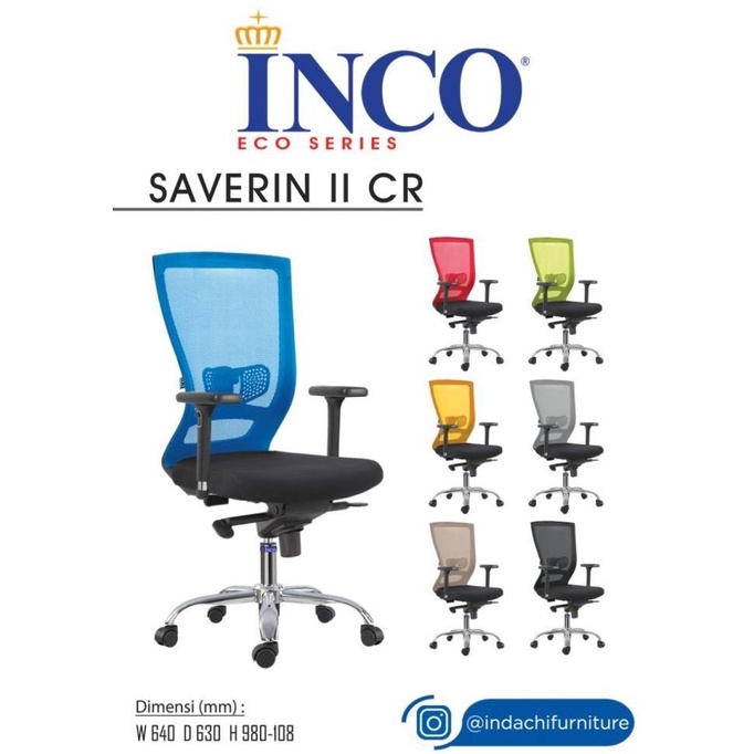 Kursi Kantor Indachi Inco - Saverin II CR