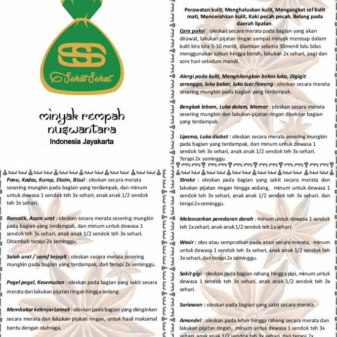 

Autentik Rempah Indonesia, minyak Rempah Kesehatan