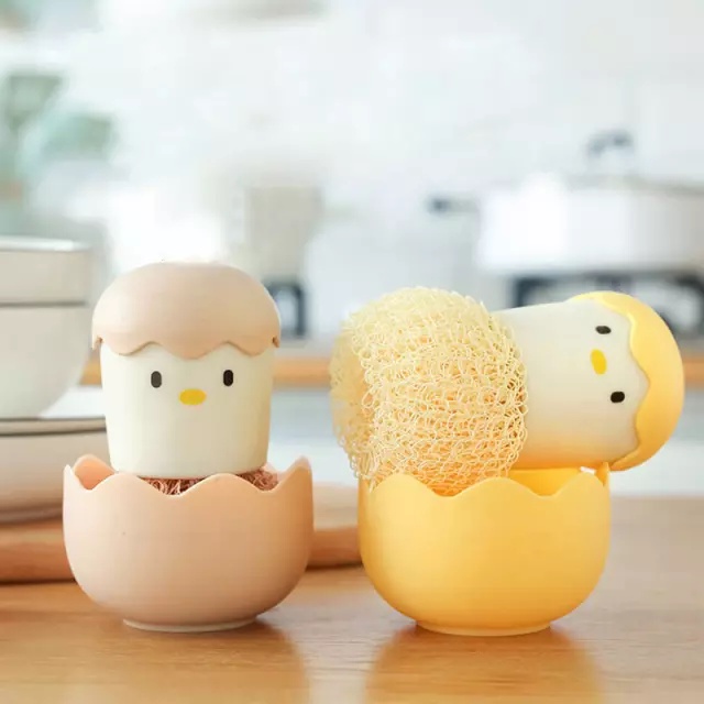 Bola Sikat Nano Chicky Untuk Peralatan Dapur Anda / Cleaning Brush -SC