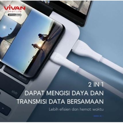 Kabel Data Vivan SL30S Fast Charging 2A