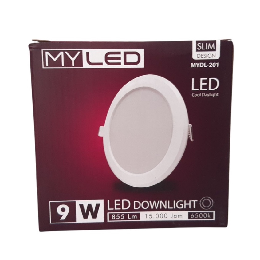 MYLED Lampu Downlight LED Inbow 9 Watt