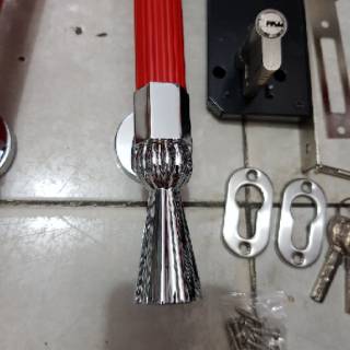 Handle pintu bossini 35cm 2set kunci pelor HARGA PROMO Handle pintu bossini 35cm 2set kunci pelor HARGA PROMO