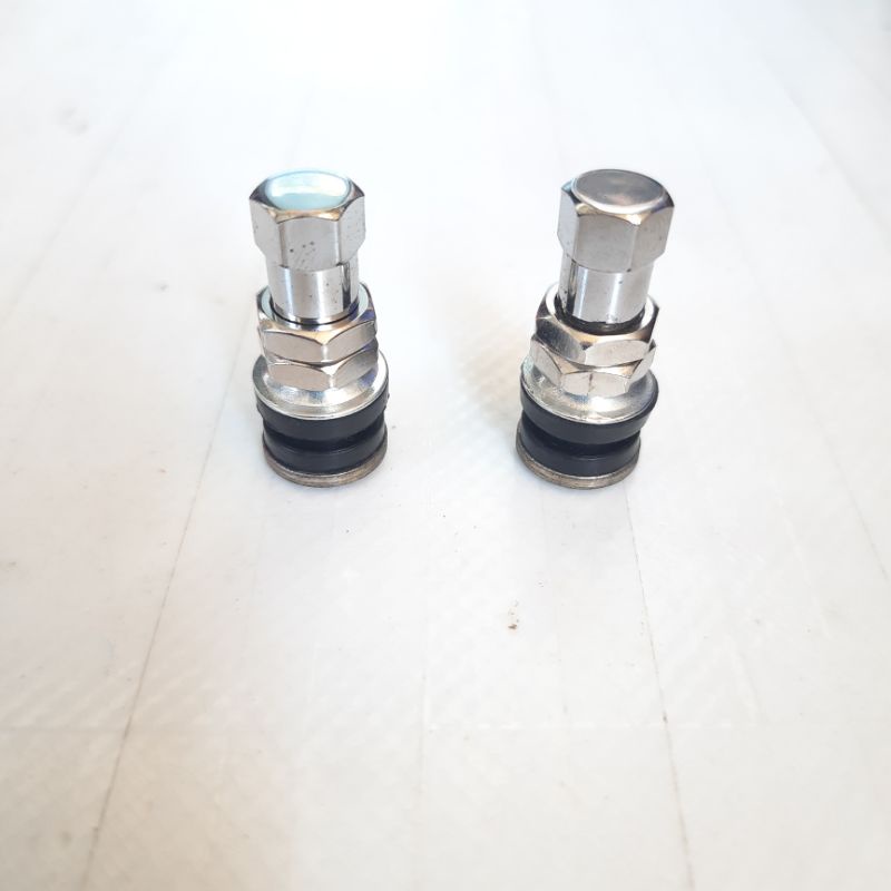 DOP tubles - Pentil tubles - tubeless besi drat luar 3.5cm motor 1 biji