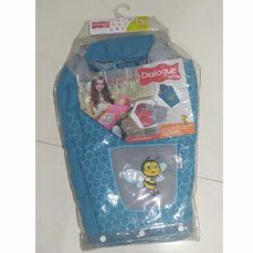 Selimut Kantung Tidur Bayi (sleeping bag) biru dialogue
