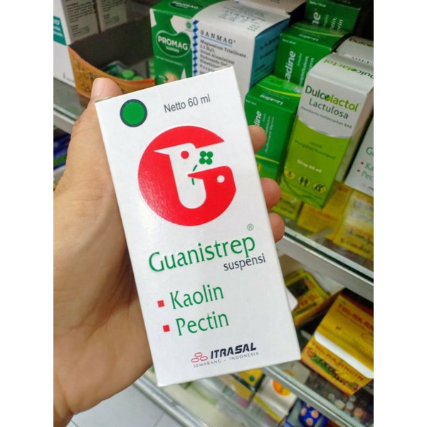 GUANISTREP SIRUP - OBAT DIARE ANAK MENCRET