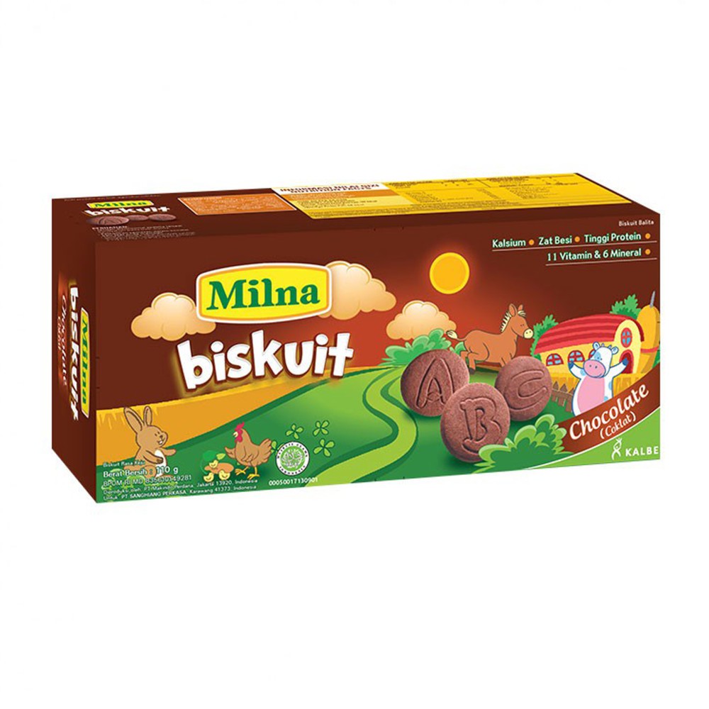 

MILNA BISKUIT TODDLER COKLAT 110 GR