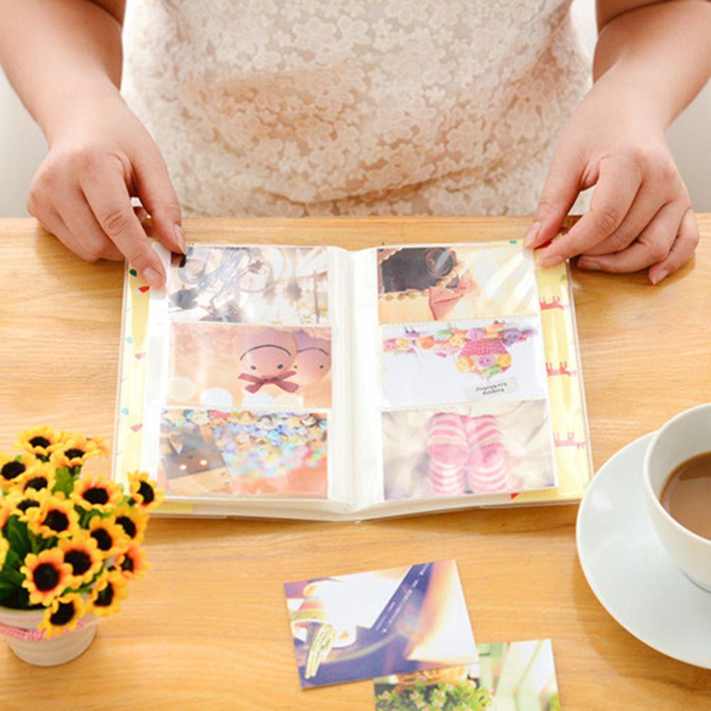 Populer 84kantong 1pc Album Foto Untuk Polaroid DIY Fashion Souvenir Dekorasi Rumah Instax Film Storage