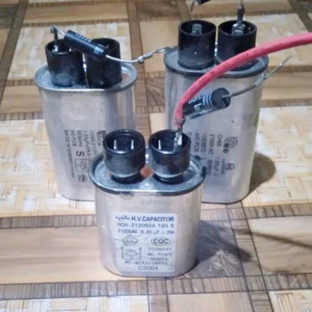Set capassitor dan dioda HV &amp; 40 high Voltage &amp; 41 ex microwave