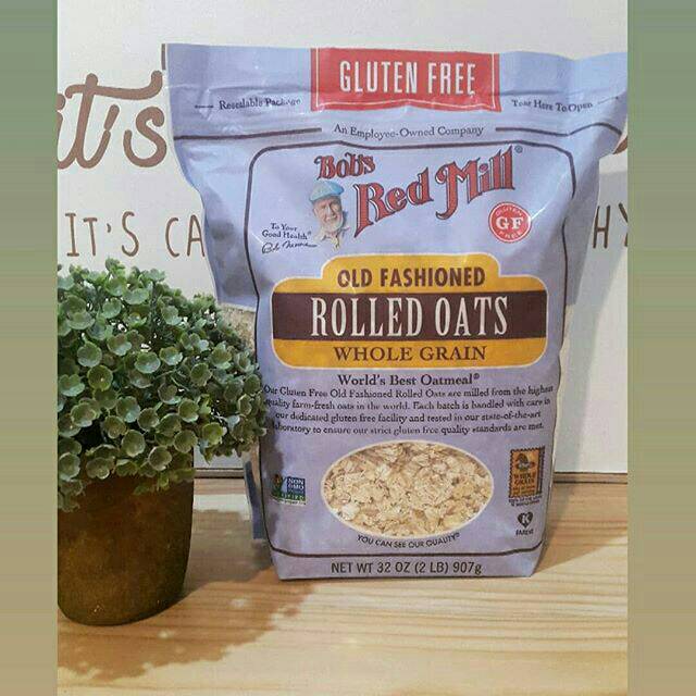 

Bob's Red Mill Rolled Oats Gluten Free 907 gr-BOB'S RED MILL