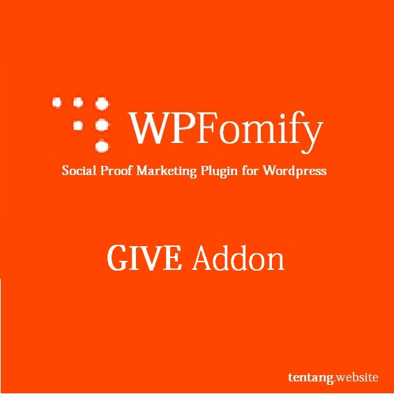 WPFomify GIVE Addon