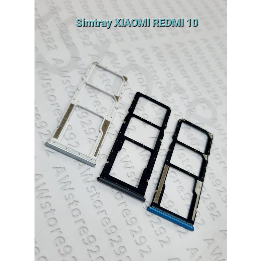 Slot Tempat Dudukan Kartu Simcard Sim card Lock Simtray Sim Tray XIAOMI REDMI 10