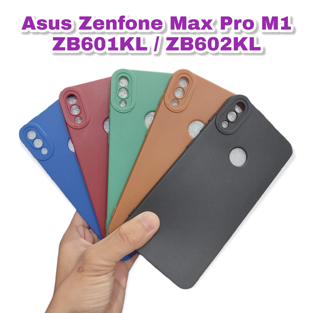 Pro Camera Soft Case Asus Zenfone Live L1 / Zenfone Live L2 / Zenfone Max Pro M1 / Max Pro M2 Solid Color Angel Eye Lens