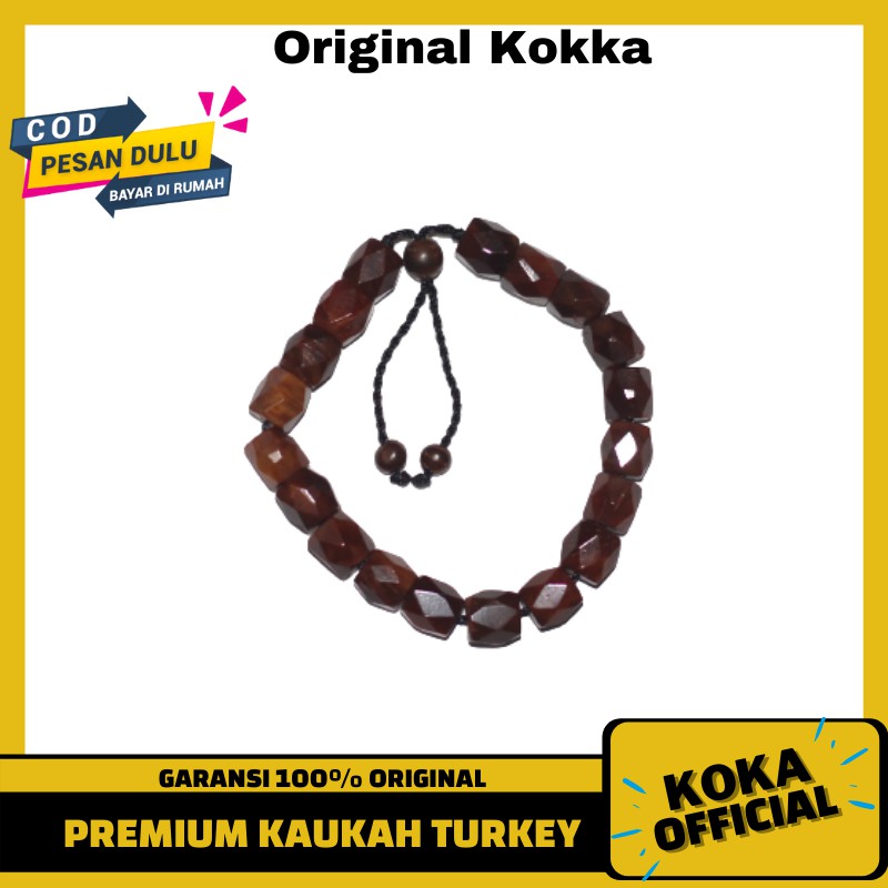 Gelang Kayu Kaukah Motif Nanas Cutting Asli Kaokah Kauka Kaoka Koka Kokkah By Kokka Official