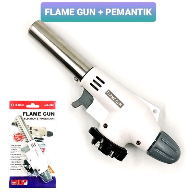 Flame Gun  / Kepala Gas torch / Portable Gas Torch / BBQ Blow Torch / Korek pematik