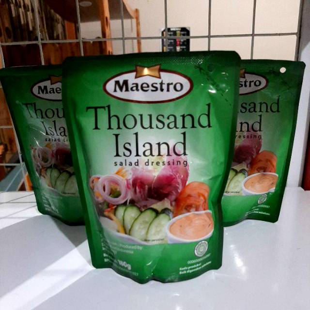 

MAESTRO MAYONNAISE MAESTRO THOUSAND ISLAND Berat 180gr