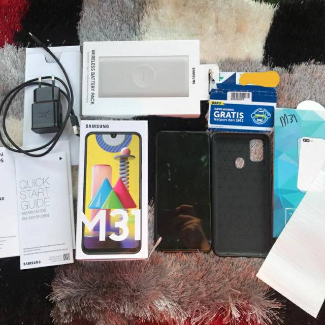 Samsung Galaxy M31 6/128GB + Powerbank Wireless Samsung