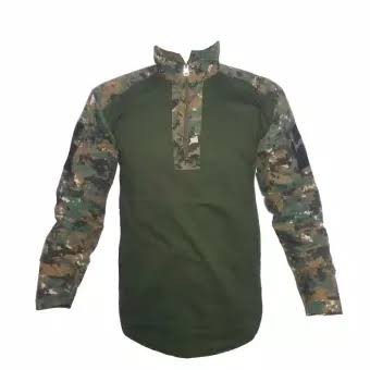 KAOS MILITER - Kaos Tactical - Kaos BDU Loreng - Kaos Army - Kaos Lapangan