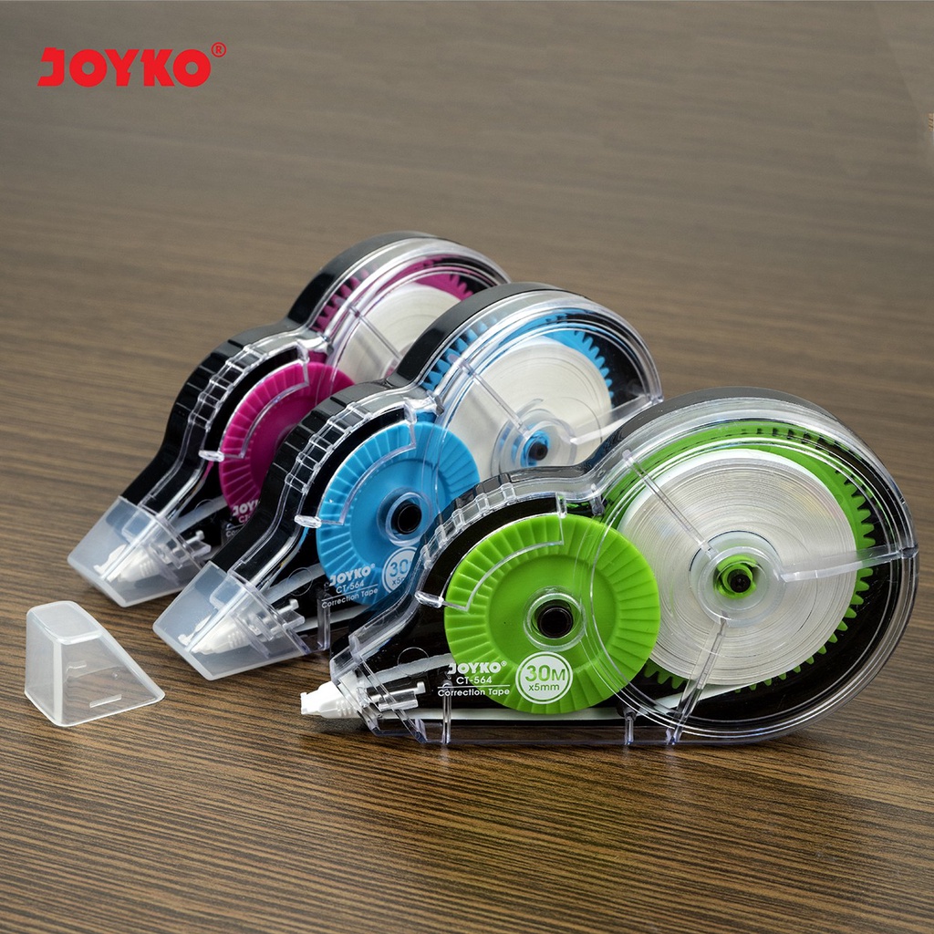 

TIPE X KERTAS ROLL / TIPE X PITA / CORRECTION TAPE 21 METER JOYKO CT-564