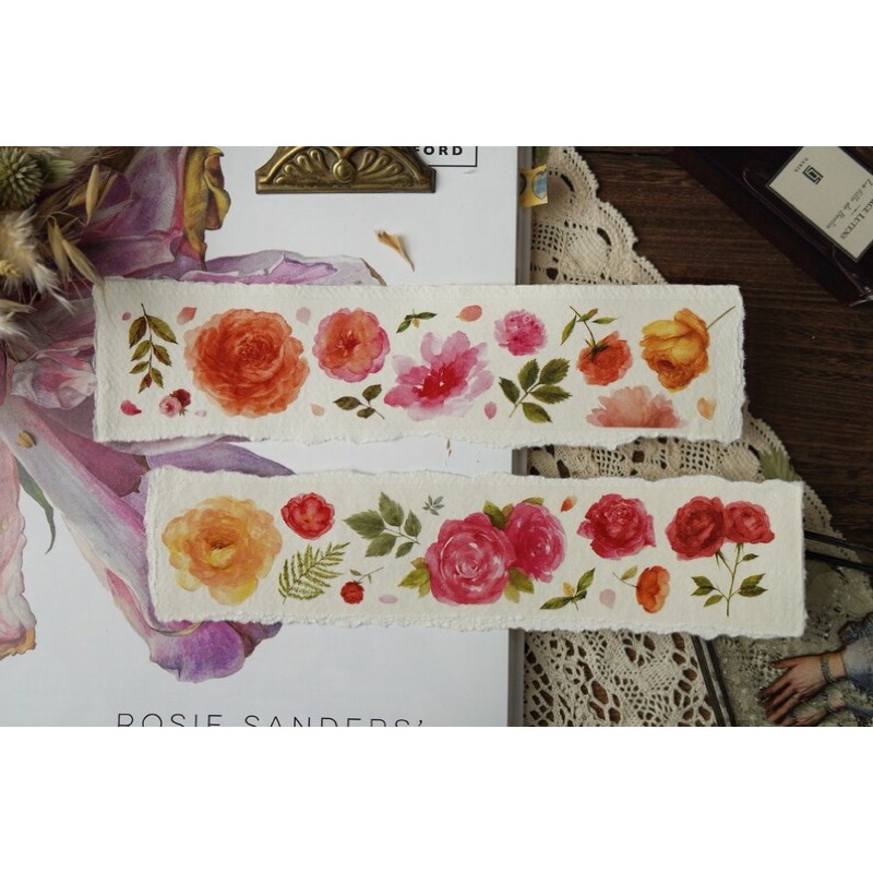 

[Sample] Benchu Studio Blossom Washi & PET Tape