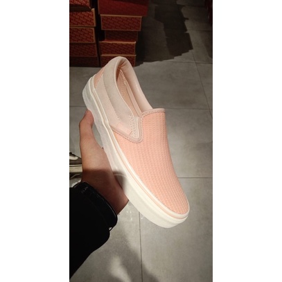 VANS SLIP ON SOFT PINK- ORIGINAL PT NAVYA