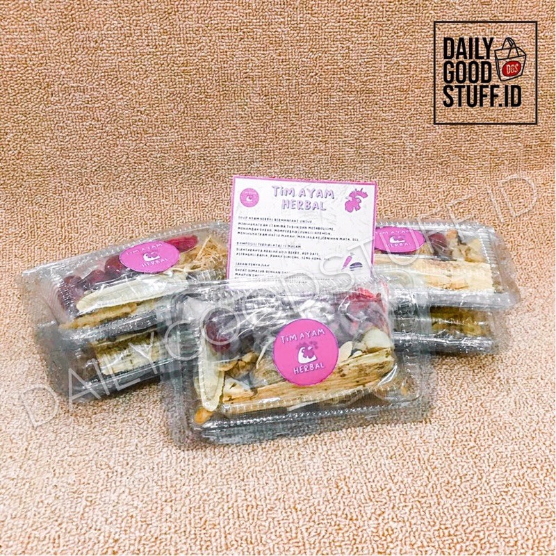 

Chicken Herbal Soup / Tim Ayam Obat 110gram