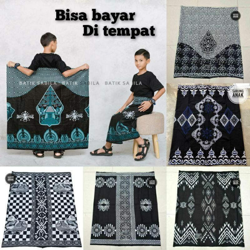 BAWAHAN SARUNG BATIK MOTIF BALIMON KUALITAS NO.1 | SARUNG ANAK2 LAKI | SARUNG PRIA | SARUNG CAP | KI