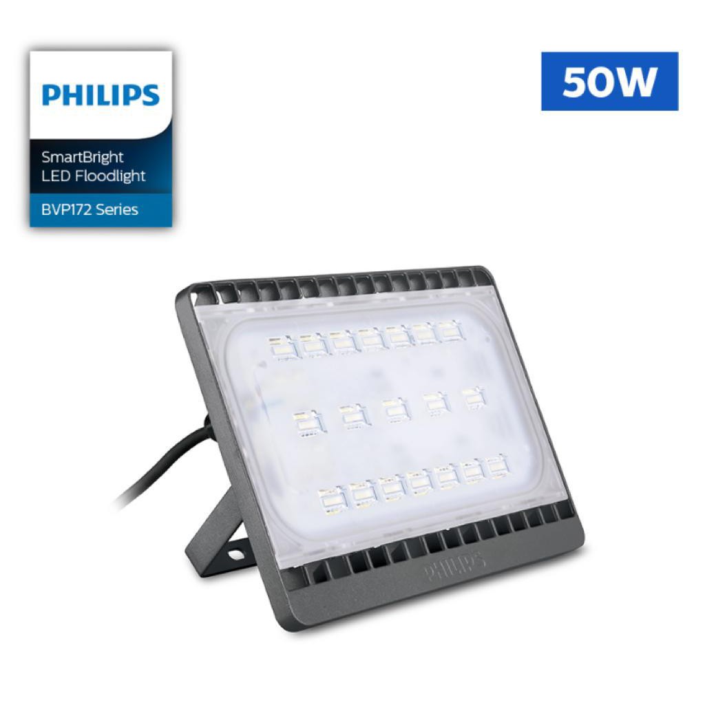 PHILIPS Lampu Sorot BVP172 LED43/NW 50W GREY