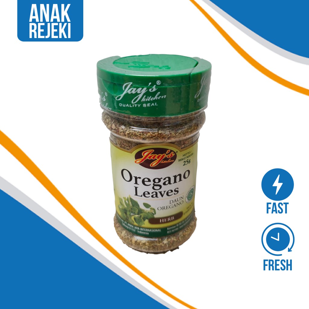 

Jays Daun Oregano Kering Bubuk Powder Jay - Jay's Oregano Leaves 25gr