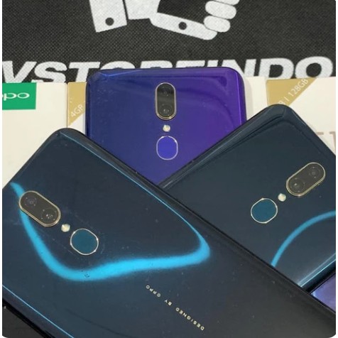 Oppo F11 4/128 GB Ex Oppo Resmi Indonesia Second Bekas Seken Original Ex Pemakaian Good Condition