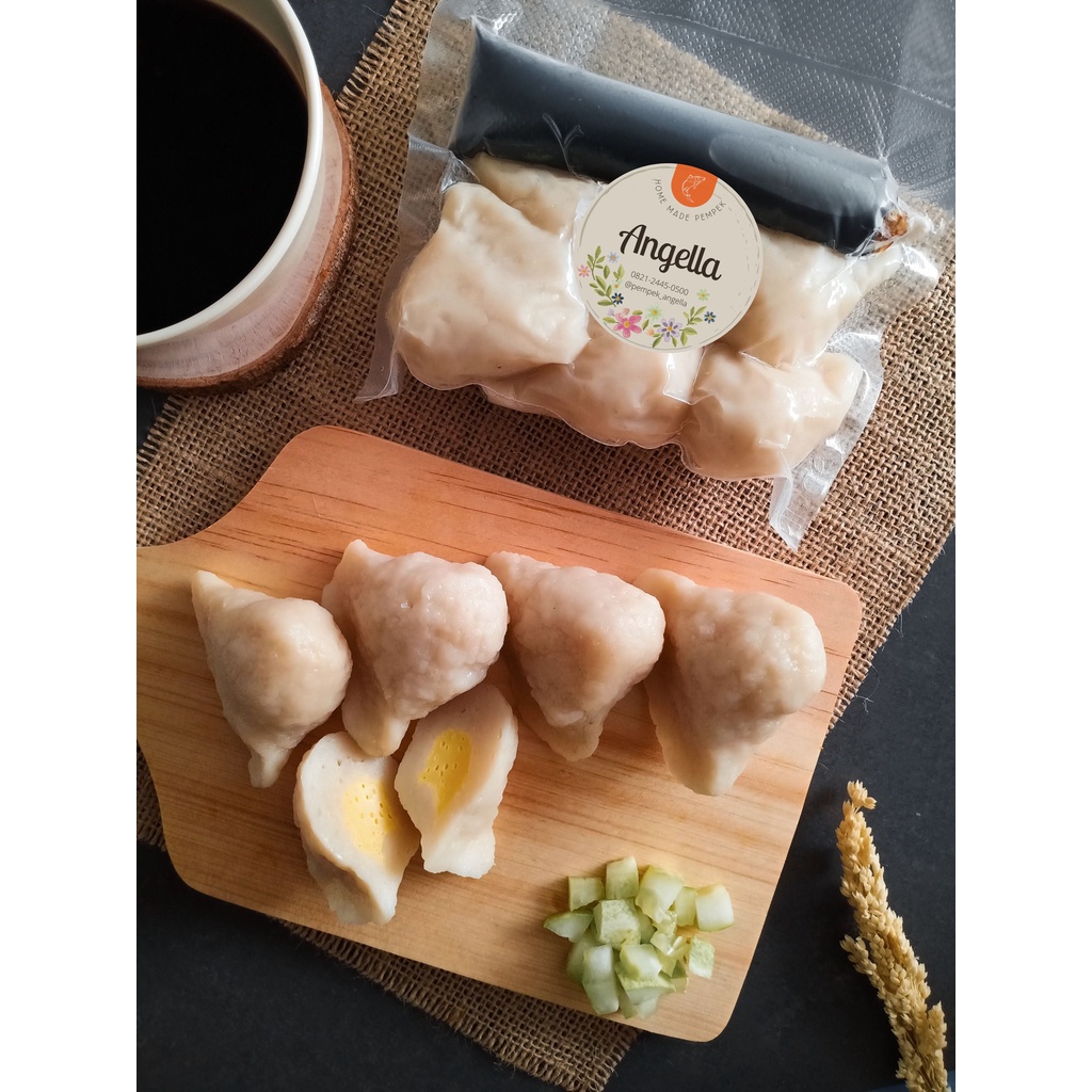 

Pempek Ikan Palembang Frozen Isi Telur