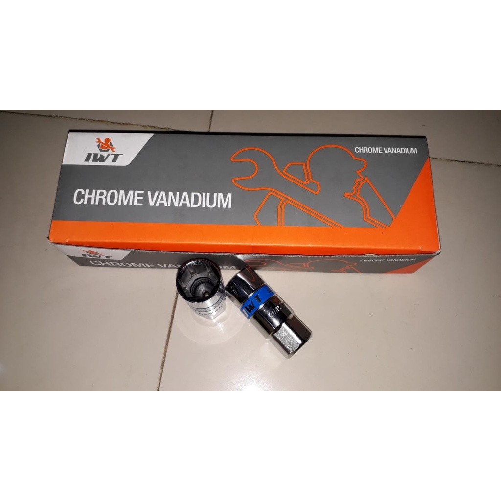 Mata Kunci Sok Shock Busi 1/2 Inch x 21 mm - Spark Plug Sock 21 mm