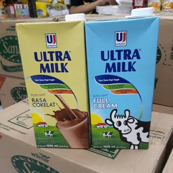 ULTRA MILK SUSU SEGAR UHT KEMASAN 1 LITER swalayan murah jakarta