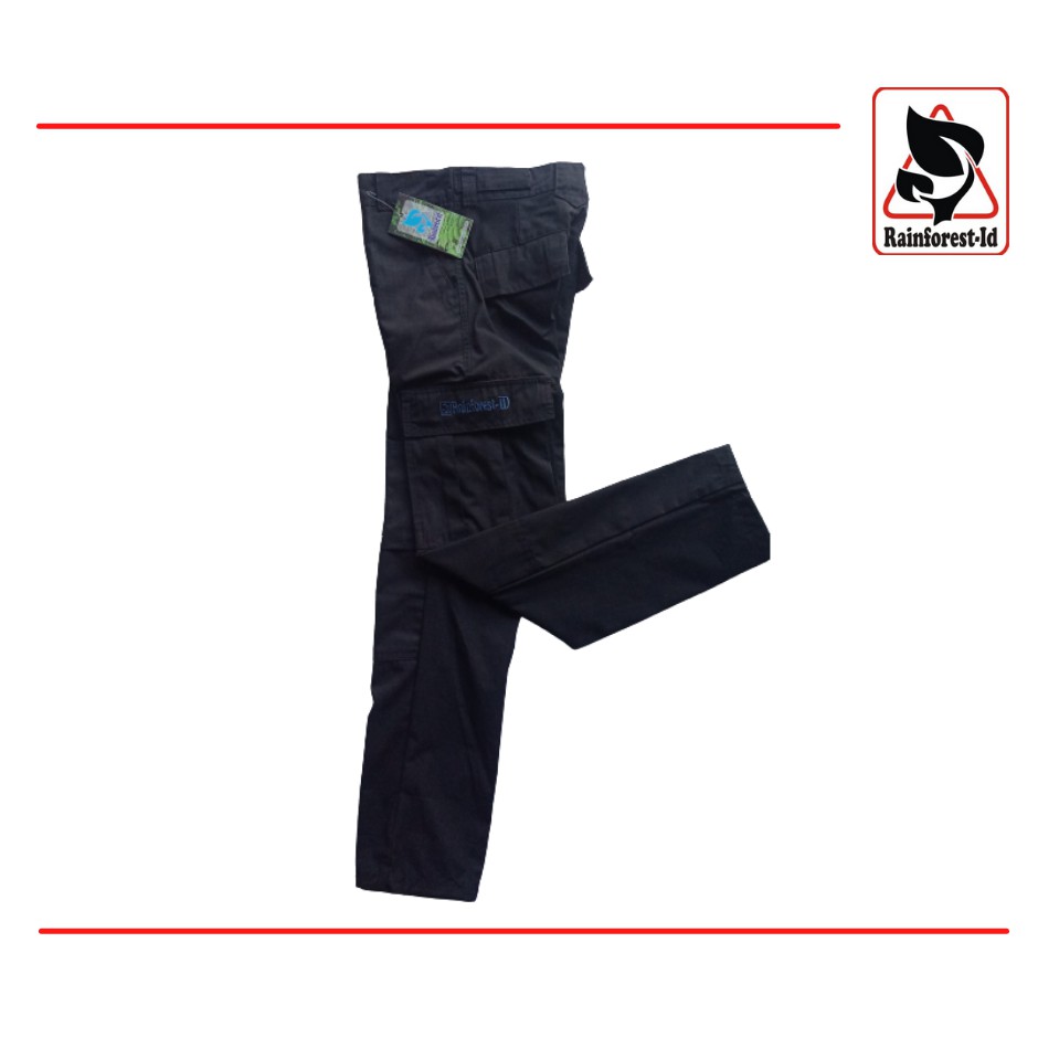 Celana PDL Rainforest-Id Celana Gunung PDL (HITAM)