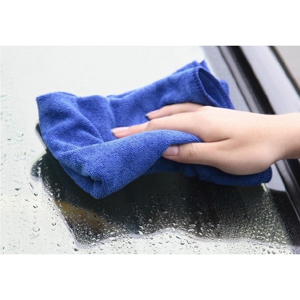 KAIN LAP MICROFIBER SERBAGUNA 25X25 150 GSM KAIN LAP MOBIL &amp; MOTOR