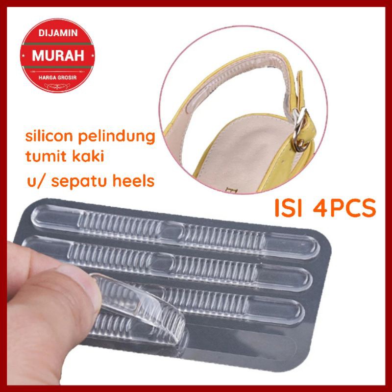 INSOLE SEPATU WANITA SOL SEPATU GEL SILICON INSOLE SEPATU HEELS PELINDUNG TUMIT