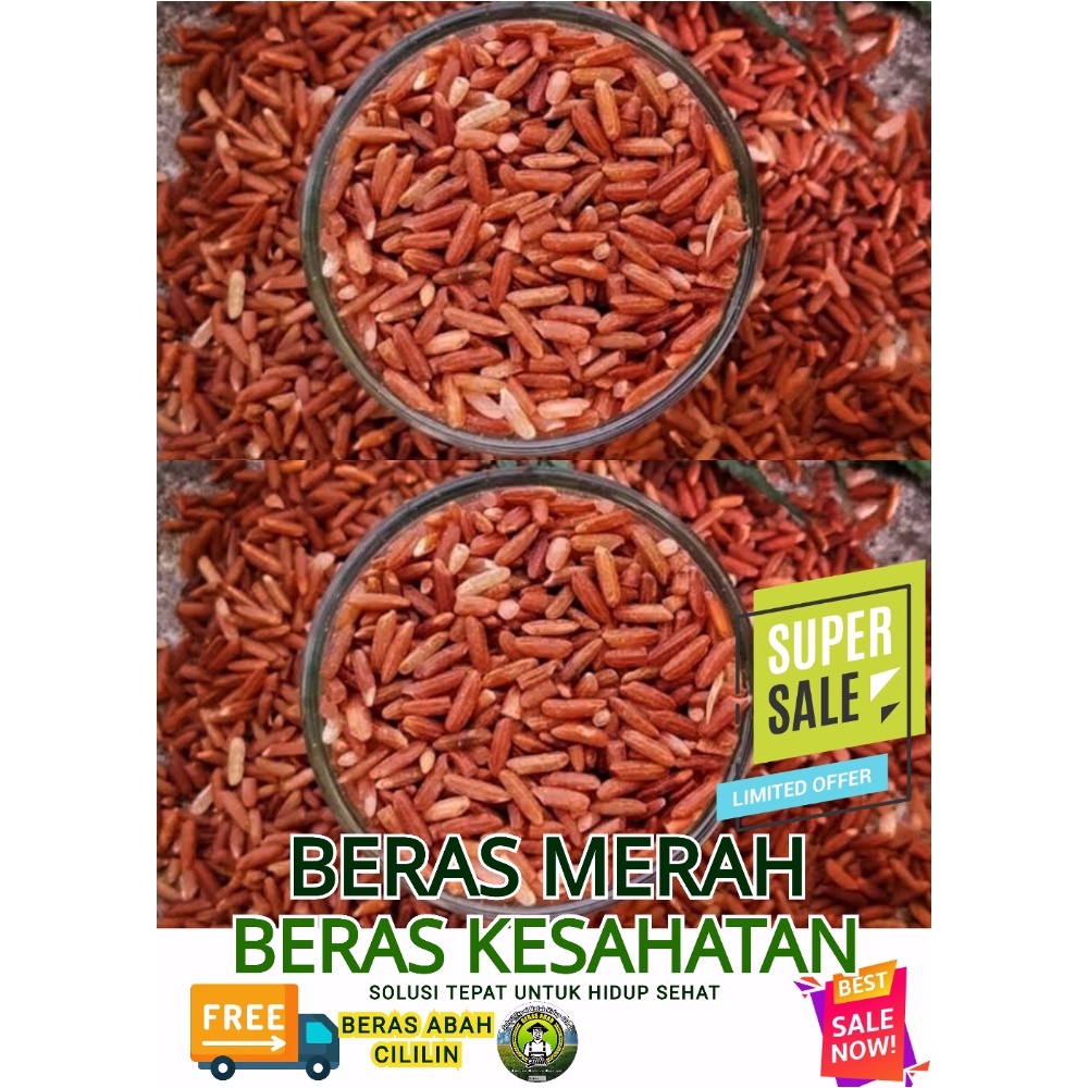 

Beras Merah Asli 1kg / Beras Merah untuk Diet / Diabetes / Kesehatan